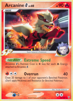 Arcanine G - pokemon TCG Card
