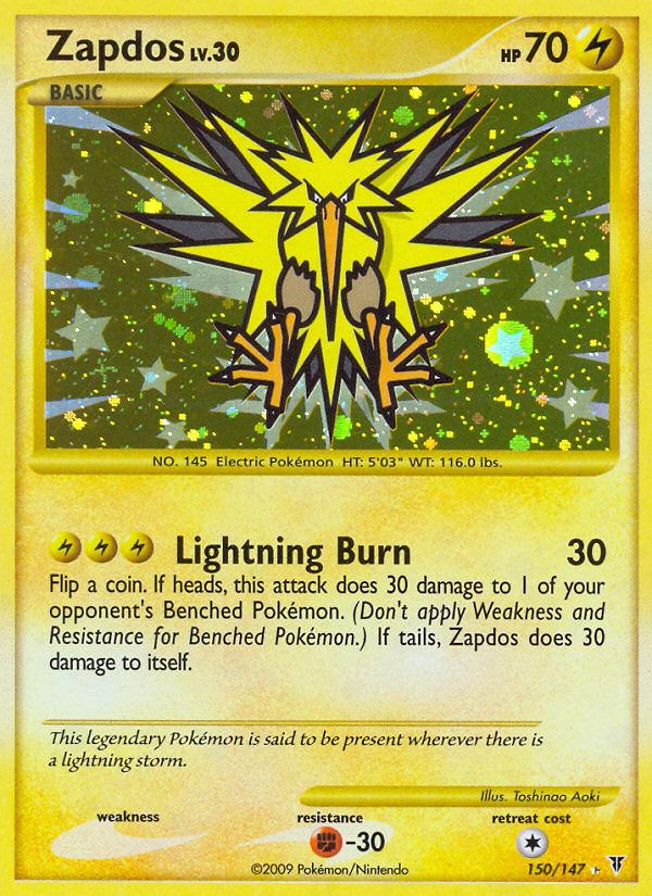 Zapdos - Pokémon TCG Card