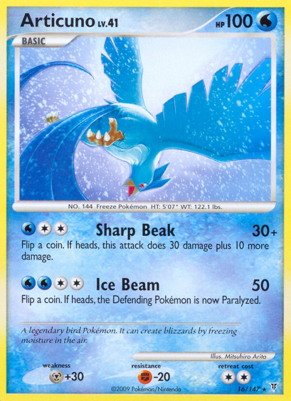 Articuno - Pokémon TCG Card