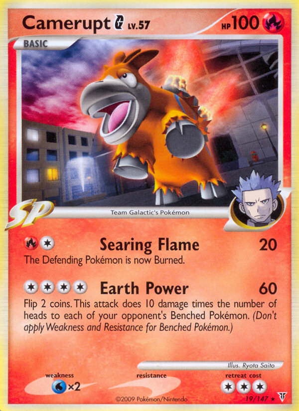 Camerupt G - Pokémon TCG Card