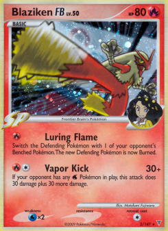 Blaziken FB - pokemon TCG Card