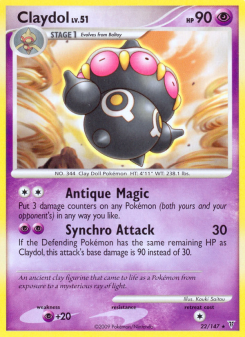 Claydol - pokemon TCG Card