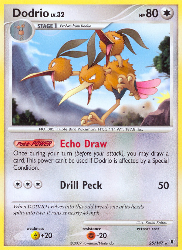 Dodrio - Pokémon TCG Card