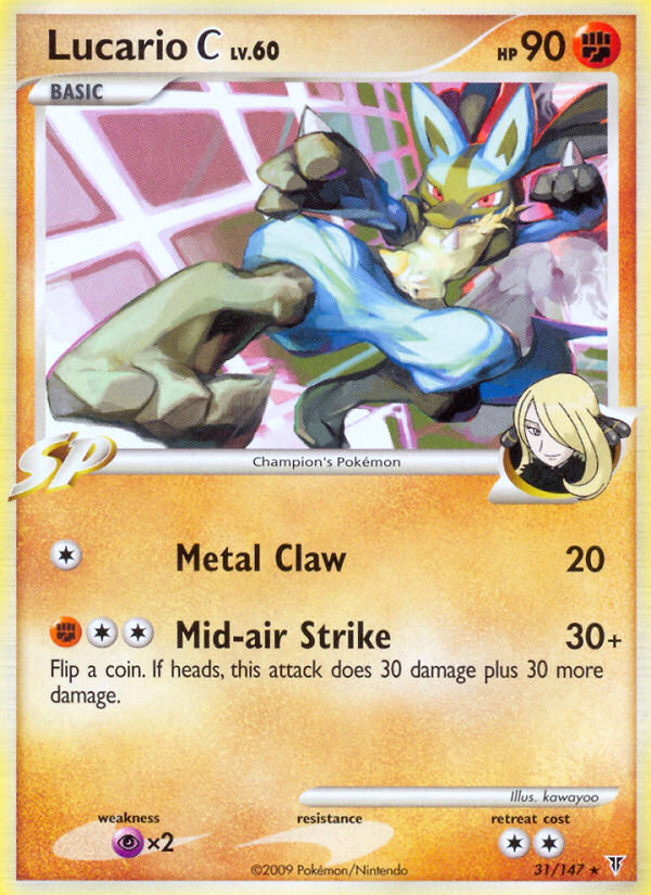 Lucario C - Pokémon TCG Card