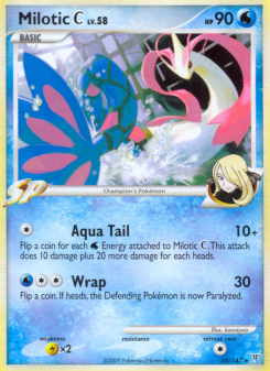 Milotic C - pokemon TCG Card