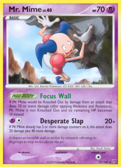 Mr. Mime - pokemon TCG Card