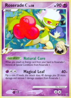 Roserade C - pokemon TCG Card