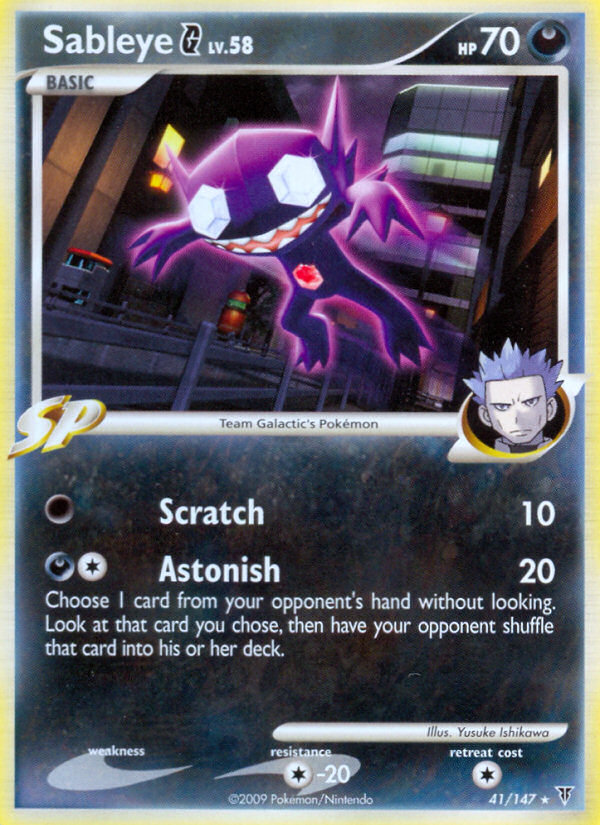 Sableye G - Pokémon TCG Card