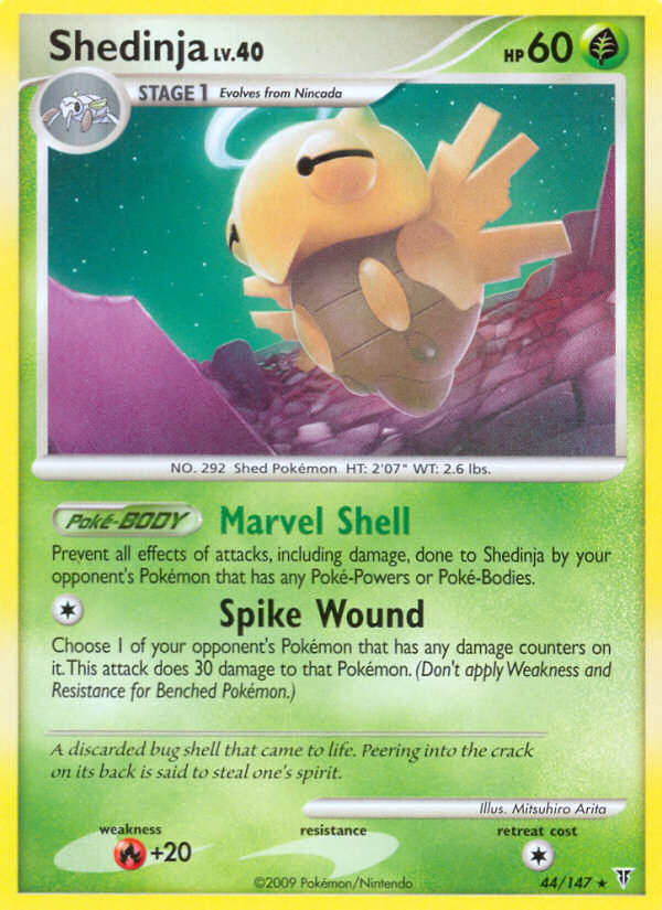 Shedinja - Pokémon TCG Card