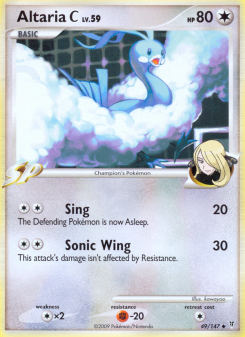 Altaria C - pokemon TCG Card