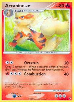 Arcanine - pokemon TCG Card