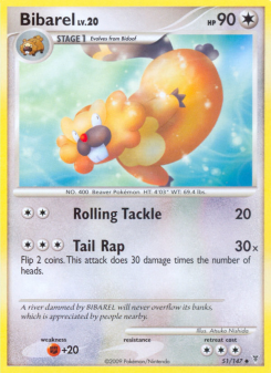 Bibarel - pokemon TCG Card