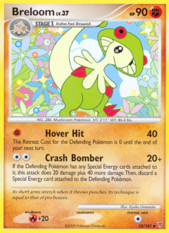 Breloom - pokemon TCG Card