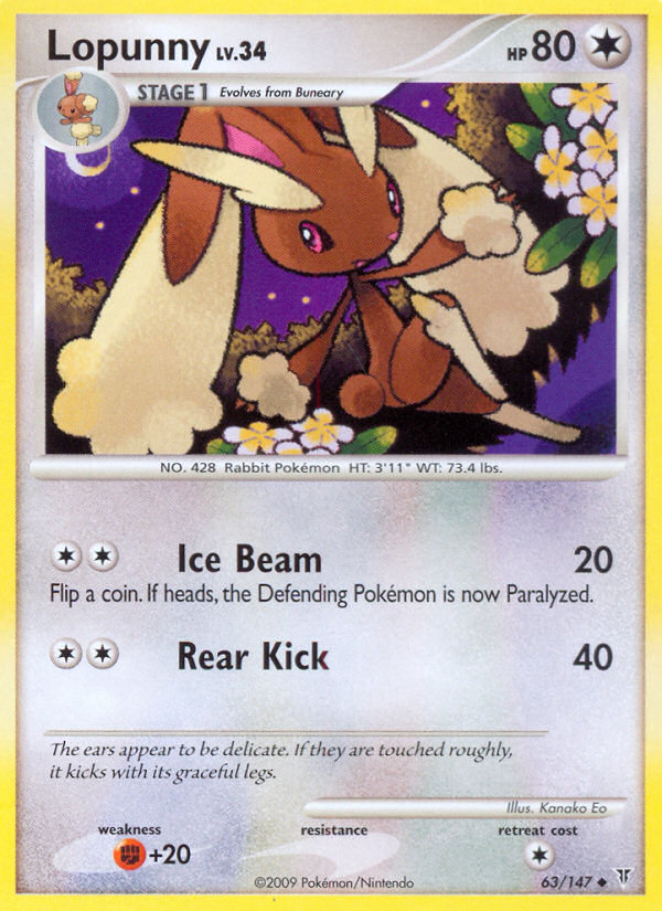 Lopunny - Pokémon TCG Card