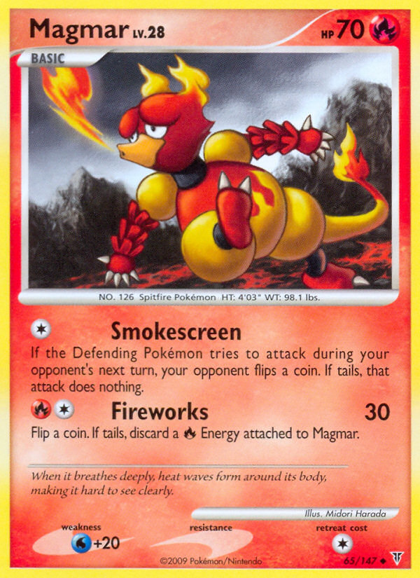 Magmar - Pokémon TCG Card