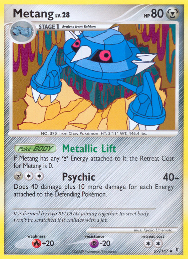 Metang - Pokémon TCG Card