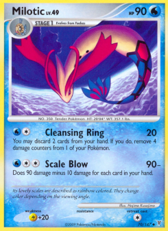 Milotic - pokemon TCG Card