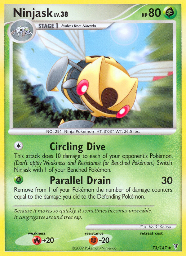 Ninjask - Pokémon TCG Card