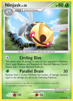Ninjask - pokemon TCG Card