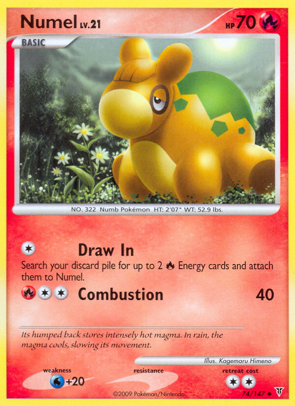 Numel - Pokémon TCG Card