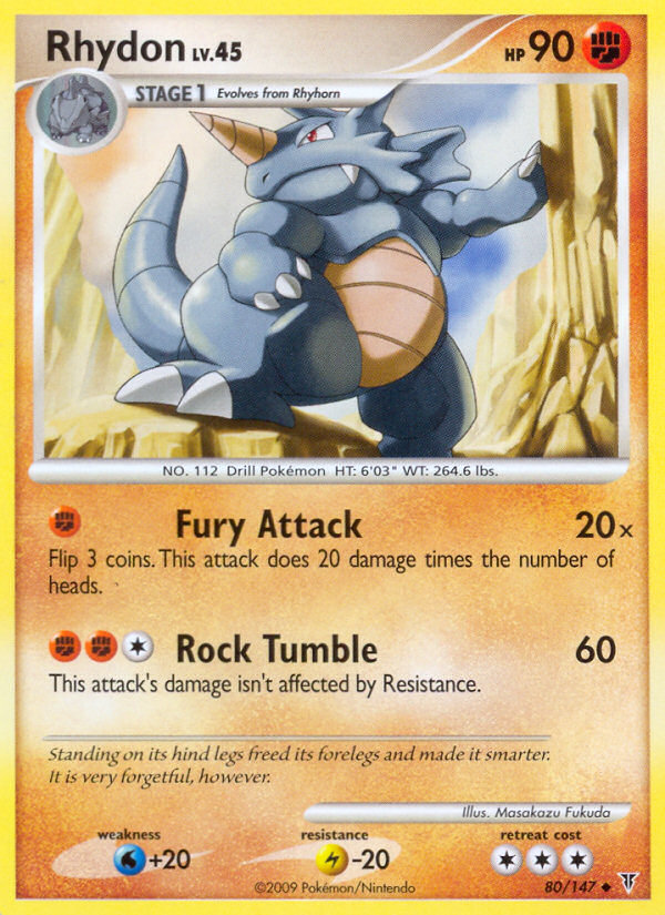 Rhydon - Pokémon TCG Card
