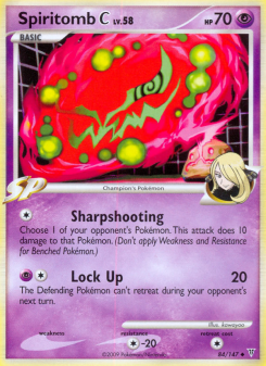 Spiritomb C - pokemon TCG Card