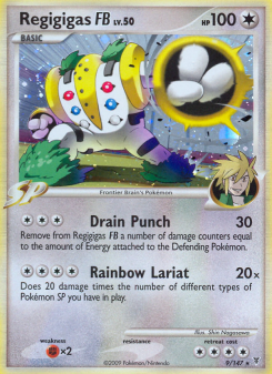 Regigigas FB - pokemon TCG Card