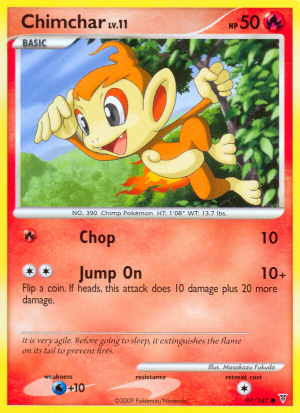 Chimchar - Pokémon TCG Card