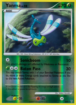 Yanma - pokemon TCG Card