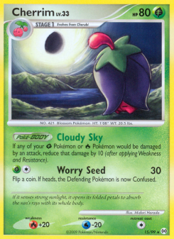 Cherrim - pokemon TCG Card