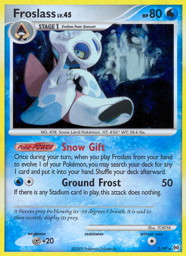 Froslass - Pokémon TCG Card