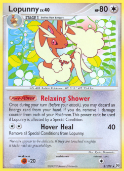 Lopunny - pokemon TCG Card