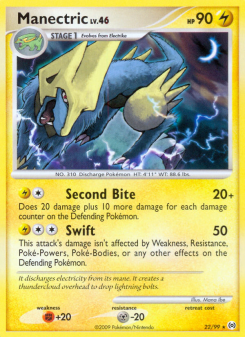 Manectric - pokemon TCG Card