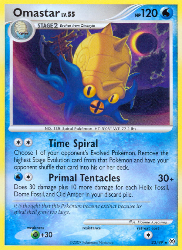 Omastar - Pokémon TCG Card