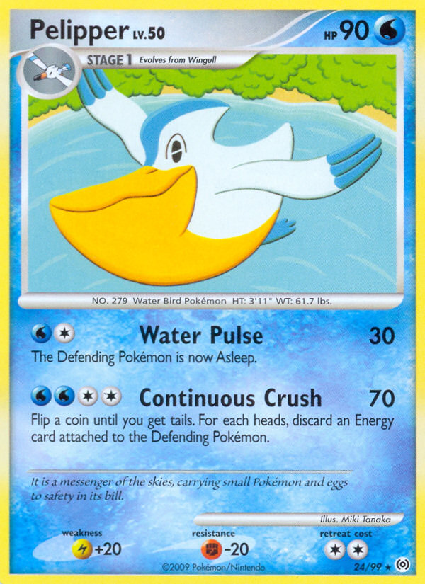 Pelipper - Pokémon TCG Card