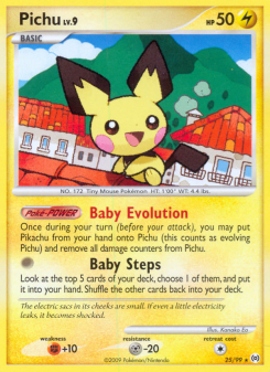 Pichu - pokemon TCG Card