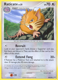 Raticate - pokemon TCG Card