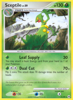 Sceptile - pokemon TCG Card