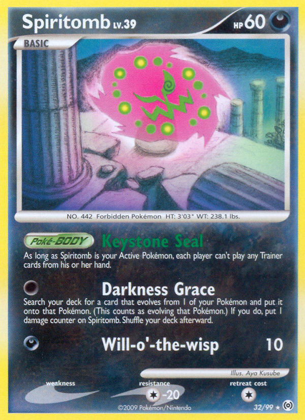 Spiritomb - Pokémon TCG Card