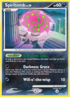 Spiritomb - pokemon TCG Card