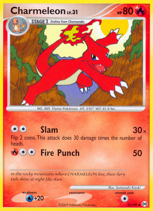 Charmeleon - Pokémon TCG Card