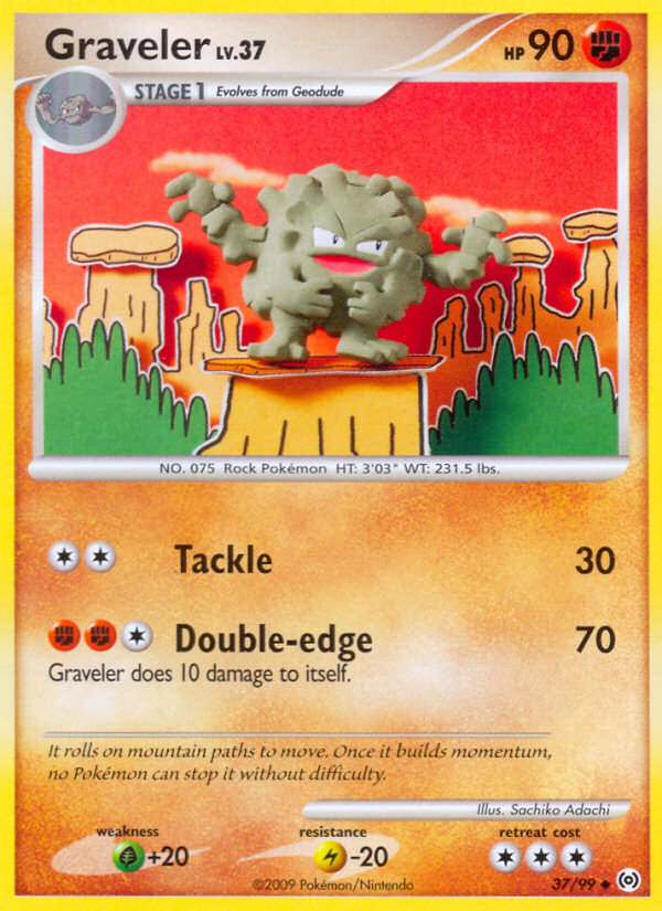Graveler - Pokémon TCG Card