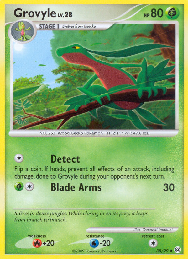 Grovyle - Pokémon TCG Card