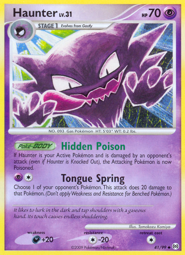 Haunter - Pokémon TCG Card
