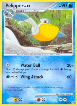 Pelipper - pokemon TCG Card