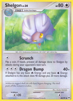 Shelgon - pokemon TCG Card
