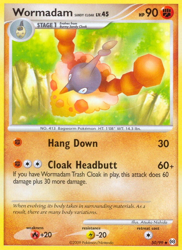 Wormadam Sandy Cloak - Pokémon TCG Card