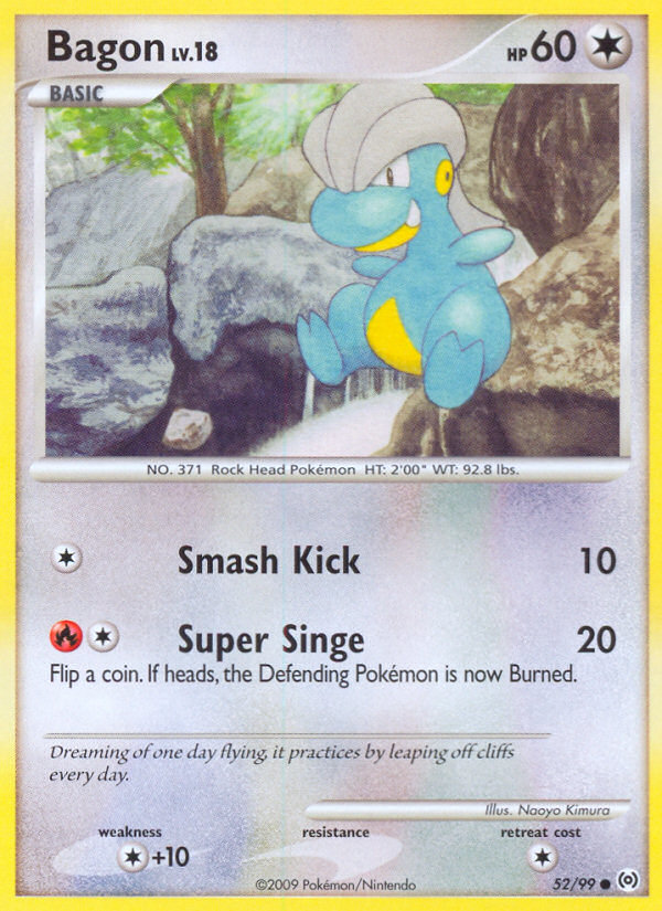 Bagon - Pokémon TCG Card
