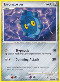 Bronzor - pokemon TCG Card