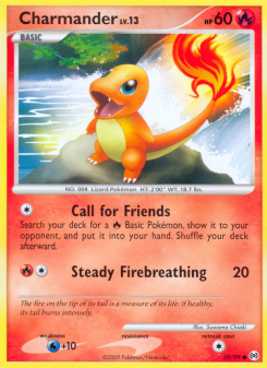 Charmander - pokemon TCG Card
